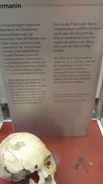 Skull from the 3rd Century